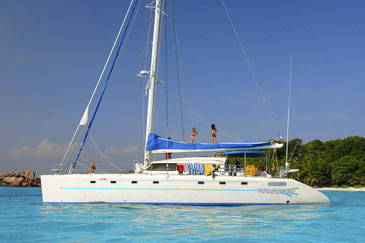 Catamaran Turquoise, vue extérieure