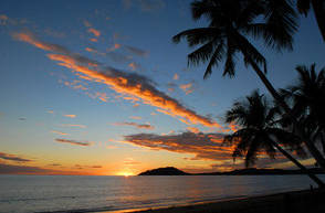 Coucher de soleil à Madagascar