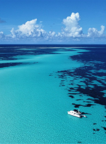 Catamaran Hinatea, vue extérieure