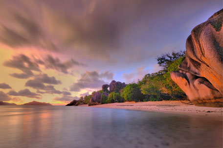 Granitics islands Seychelles