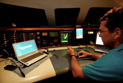 Fred Moinet, skipper on Hinatea